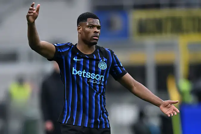Denzel Dumfries has been linked with a Premier League switch this summer