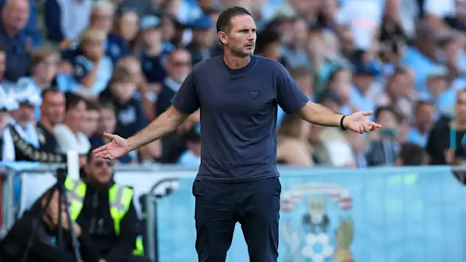 Frank Lampard will be eager to see Coventry put a win on the board after three draws