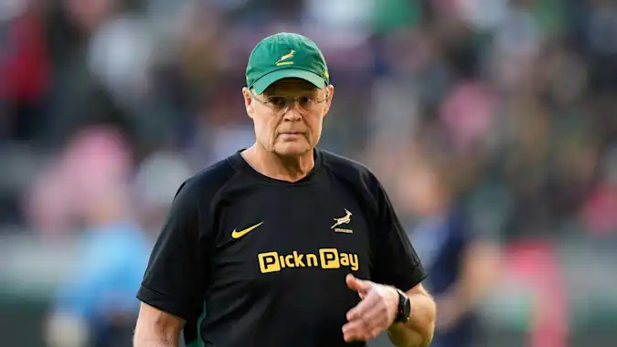 Rassie Erasmus is aiming to lead South Africa to back-to-back Rugby Championships