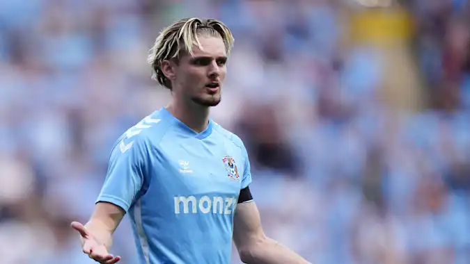 Jack Rudoni will be hoping to play a starring role for Coventry at home to Brighton