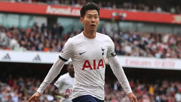 Heung-Min Son was on form in Tottenham's 2-2 draw at Arsenal