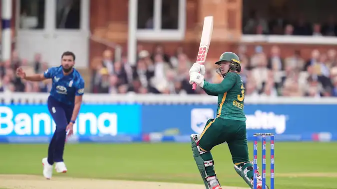 South Africa's Matthew Breetzke scored 85 at Lord's on Thursday