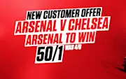 Ladbrokes Arsenal to beat Chelsea 50/1