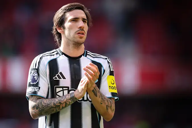 Tonali was linked with a move away from Newcastle earlier in the year