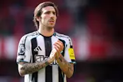 Tonali was linked with a move away from Newcastle earlier in the year