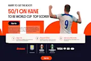 Betano World Cup Offer: Harry Kane 50/1 to Win Golden Boot