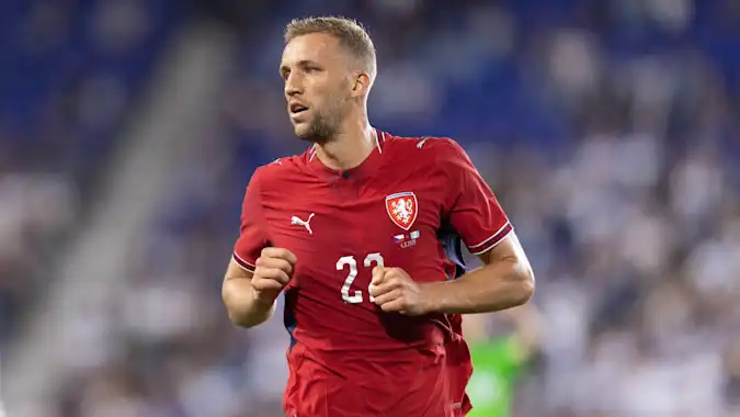 Tomas Soucek could be a major threat for the Czech Republic at set pieces as they face South Africa