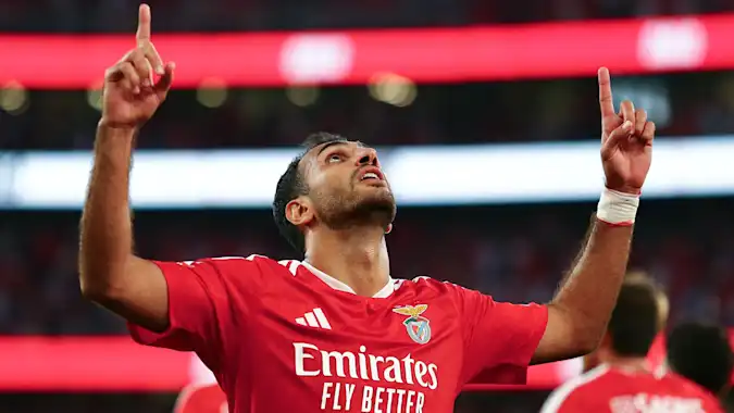 Vangelis Pavlidis has scored 14 goals in 14 games for Benfica so far this season.