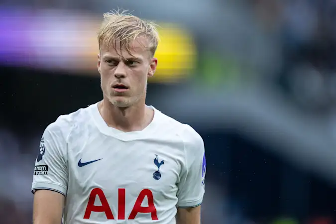 Tottenham Hotspur centre-back Jan Paul van Hecke