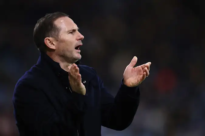 Coventry Manager Frank Lampard Applauds From The Technical Area