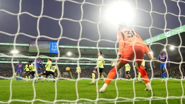 Crystal Palace’s Eberechi Eze scored the winner (Adam Davy/PA)