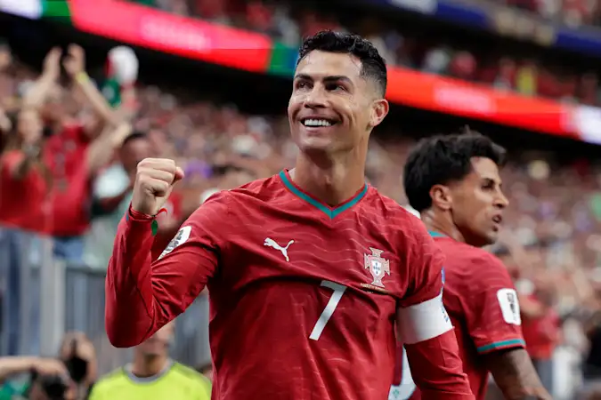 Ronaldo bagged a brace in Portugal's 5-0 World Cup win over Uzbekistan