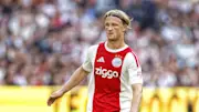 Kasper Dolberg was among Ajax's scorers in last week's 3-1 win over Shelbourne