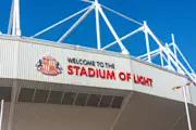Sunderland - The Stadium of Light is one of the largest stadiums in the UK.