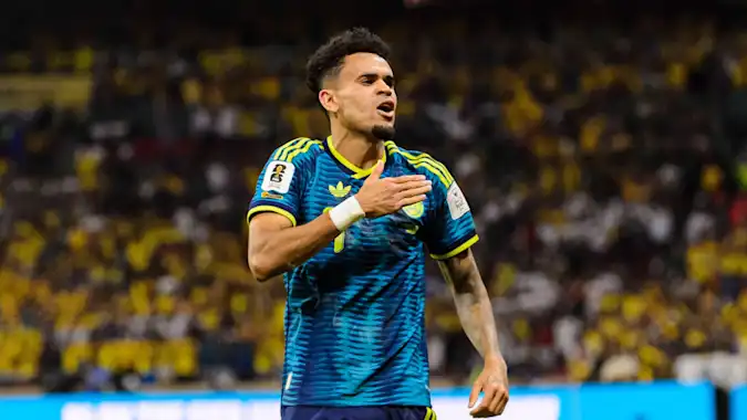 Luis Diaz has carried his superb form at Bayern Munich into the World Cup with a goal and an assist against Uzbekistan