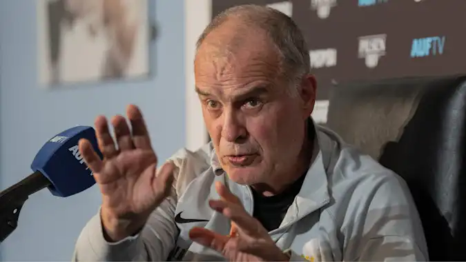 Former Leeds coach Marcelo Bielsa could enjoy a happy return to England with Uruguay