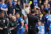 Fernandez was carded 10 times in the Premier League last season