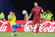 Cristiano Ronaldo in action for Portugal at the 2026 World Cup.