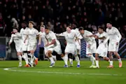 Nottingham Forest Celebrate Their Shootout Win Over Danish Outfit Midtjylland