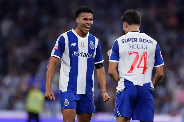 Alberto Costa celebrating during FC Porto's win over Benfica