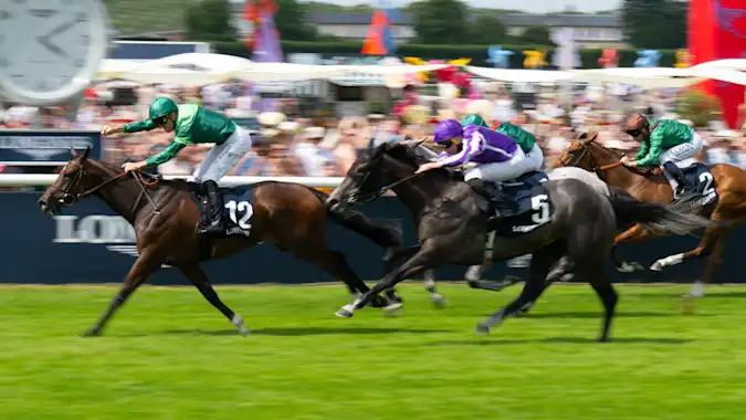 Gezora wins the Prix Diane at Chantilly in June