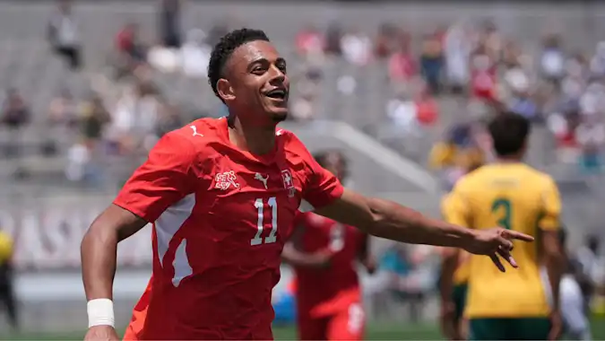 Dan Ndoye is a dangerman up front for Switzerland