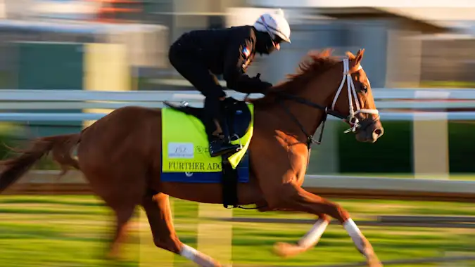 Further Ado cruised to victory in the Bluegrass Stakes and looks to have a great chance in the Kentucky Derby