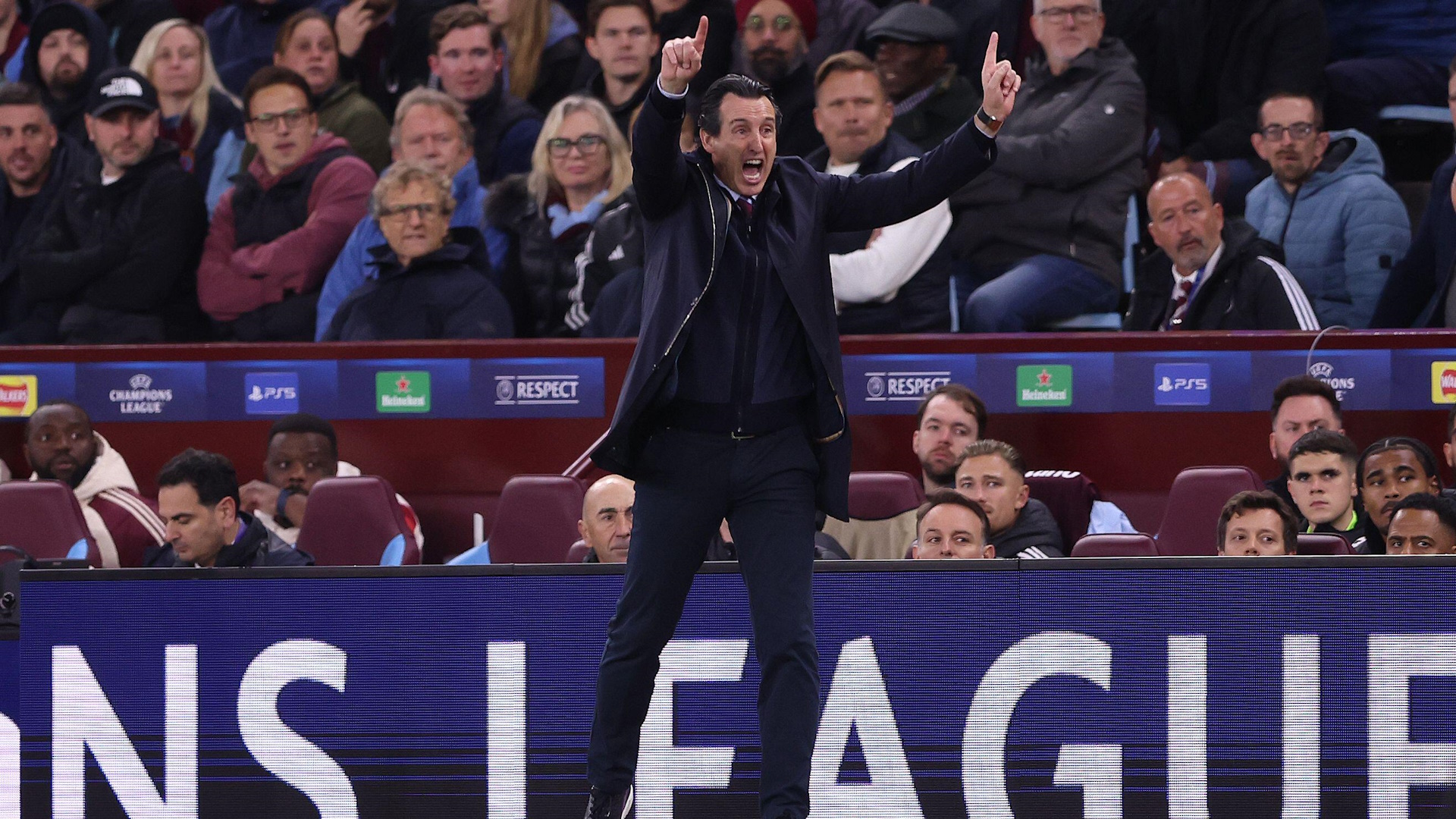 Unai Emery's Aston Villa have won 11 straight at Villa Park and know another on Sunday will see them climb to second in the table