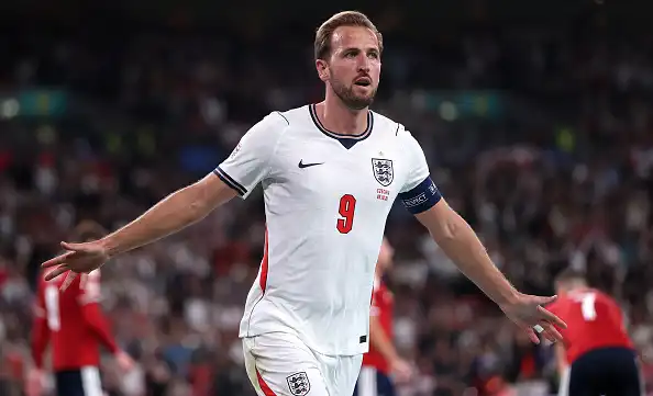 Harry Kane marked his 125th England cap with a brace against Czechia