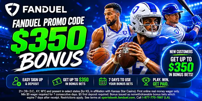 FanDuel Promo Code $350 Bonus