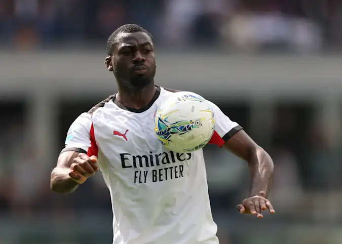 Fofana has been a first team regular since joining AC Milan from Monaco in 2024