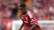 Alexander Isak is starting to find his feet at Liverpool after a difficult debut season