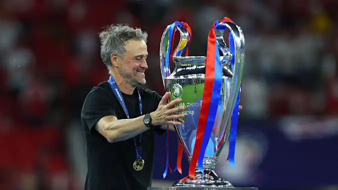 Paris Saint-Germain boss Luis Enrique guided his team to a second succesive Champions League title last season