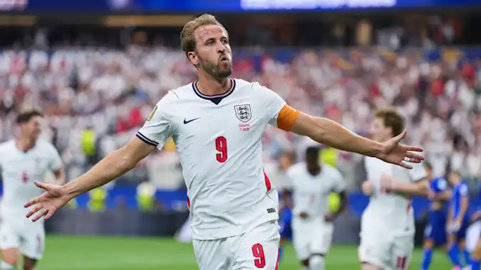 Harry Kane scored twice in England's opening win and will look to capitalise on an inexperienced centre-back pairing against Ghana