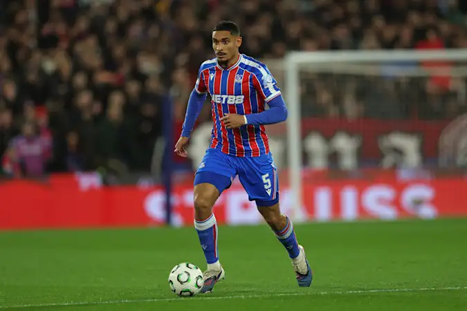 Maxence Lacroix In Possession For Crystal Palace