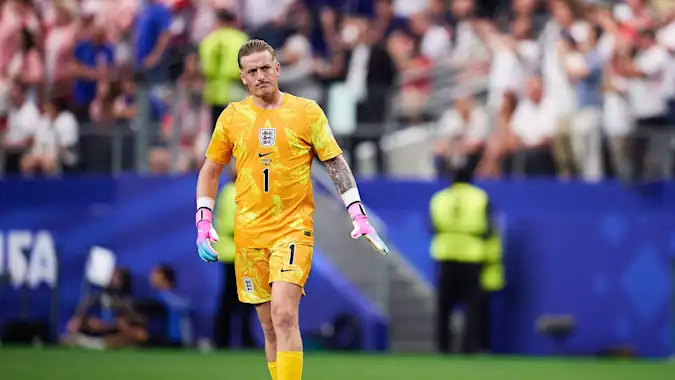 Jordan Pickford has kept a clean sheet in eight of his last 10 England games