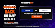 Everton take on Chelsea in the Premier League's early kick-off on Saturday, 17 October