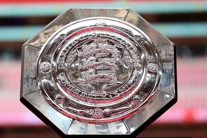 Sunday's game will be the 104th edition of the Community Shield