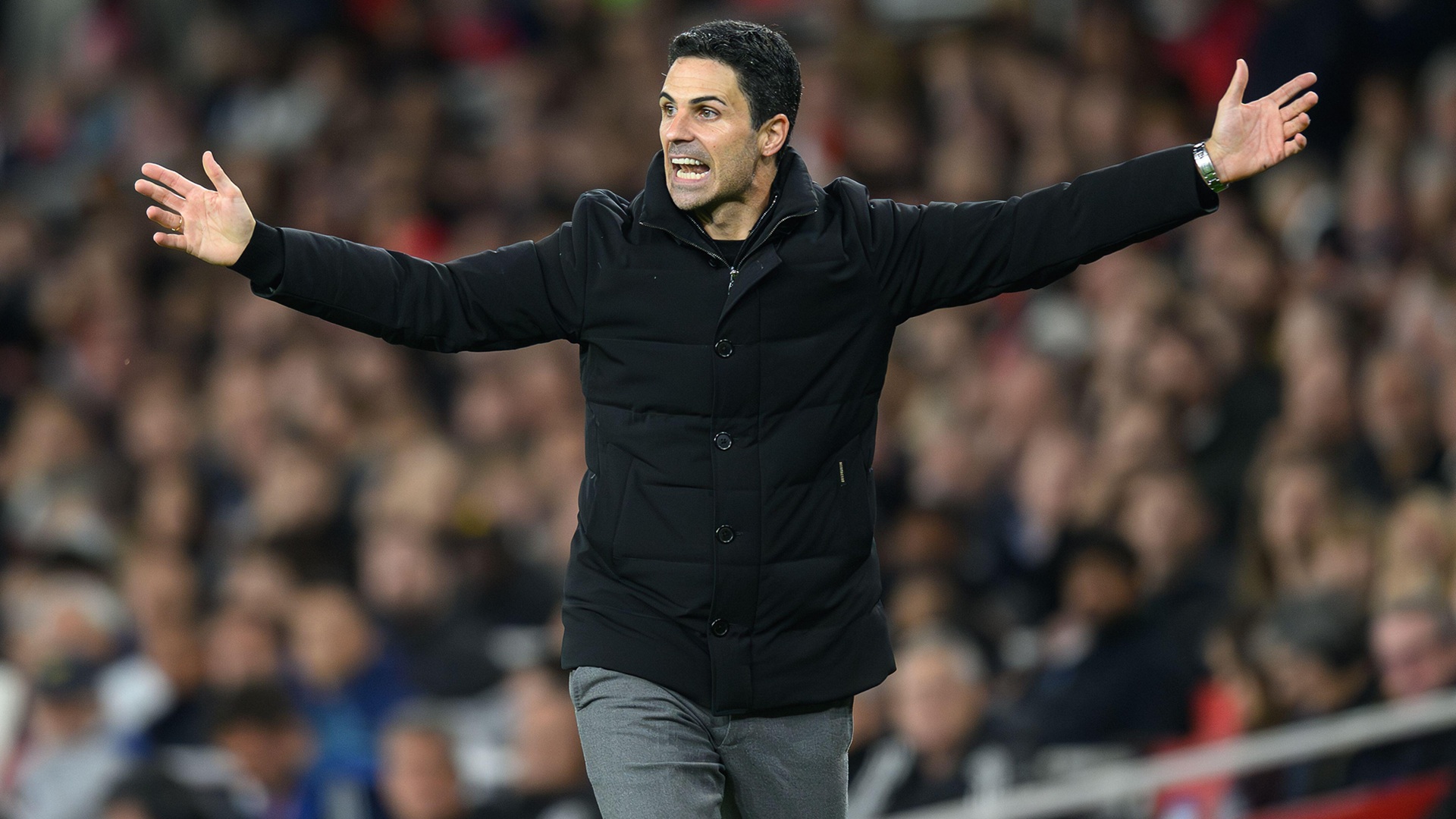 Mikel Arteta's Arsenal are the only side with a perfect five wins out of five in the Champions League.