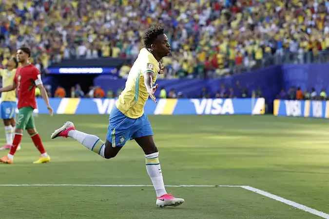 Vinicius Junior Rescues Brazil