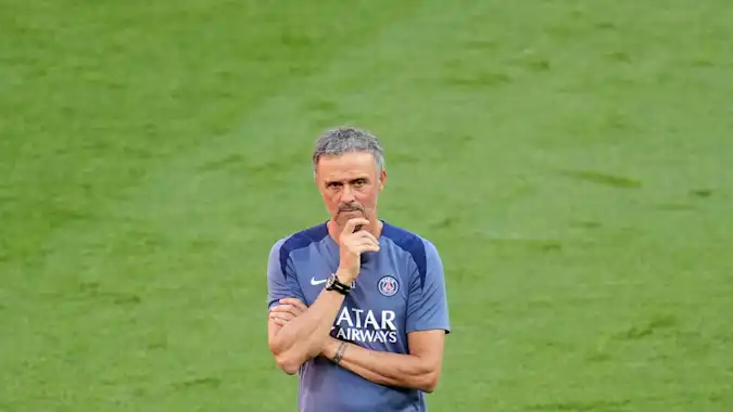 Head coach Luis Enrique is eyeing more silverware with Paris Saint-Germain