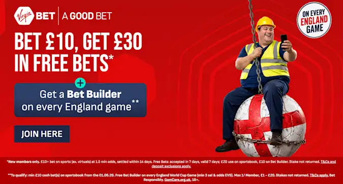 Virgin Bet World Cup Offer