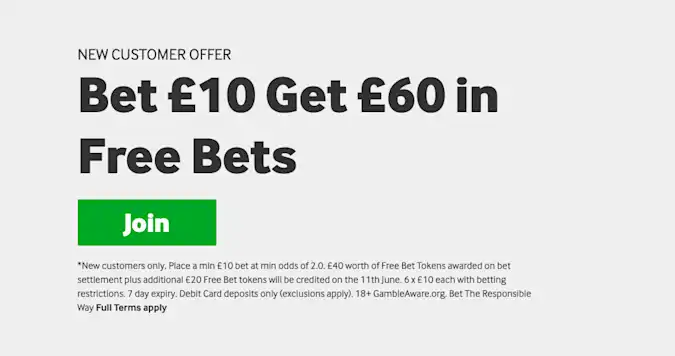 Betway Bet £10 Get £60 in Free Bets ahead of the World Cup