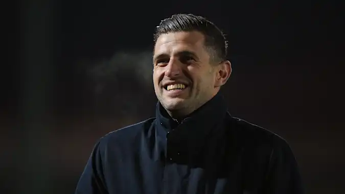John Mousinho has Portsmouth battling hard to avoid relegation form the Championship this season.