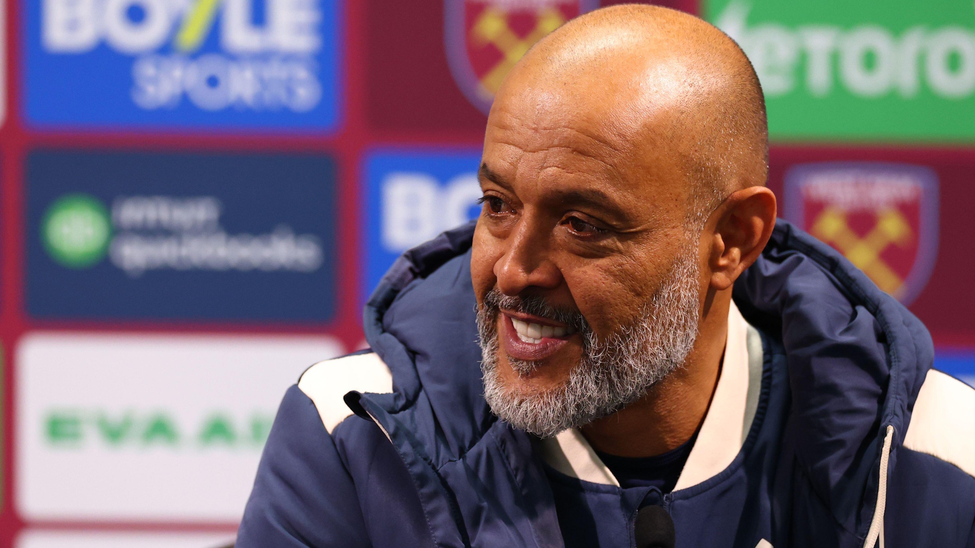 Nuno Espirito Santo celebrated his first win as West Ham head coach last weekend
