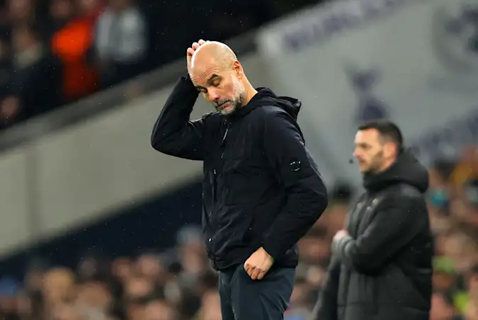 Pep Guardiola has been linked with a summer City exit