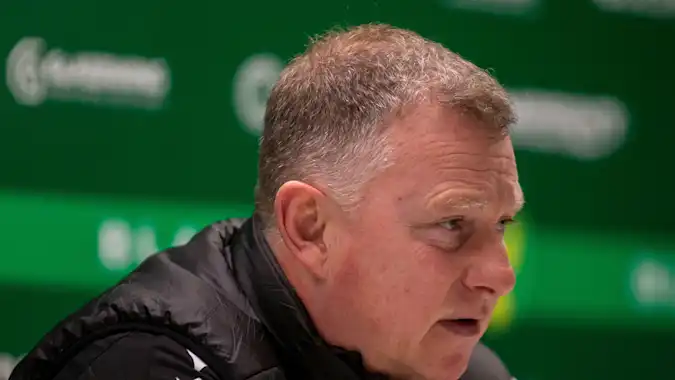 Stoke head coach Mark Robins faces a tough clash against Middlesbrough