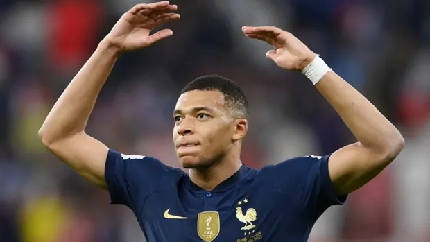 France striker Kylian Mbappe