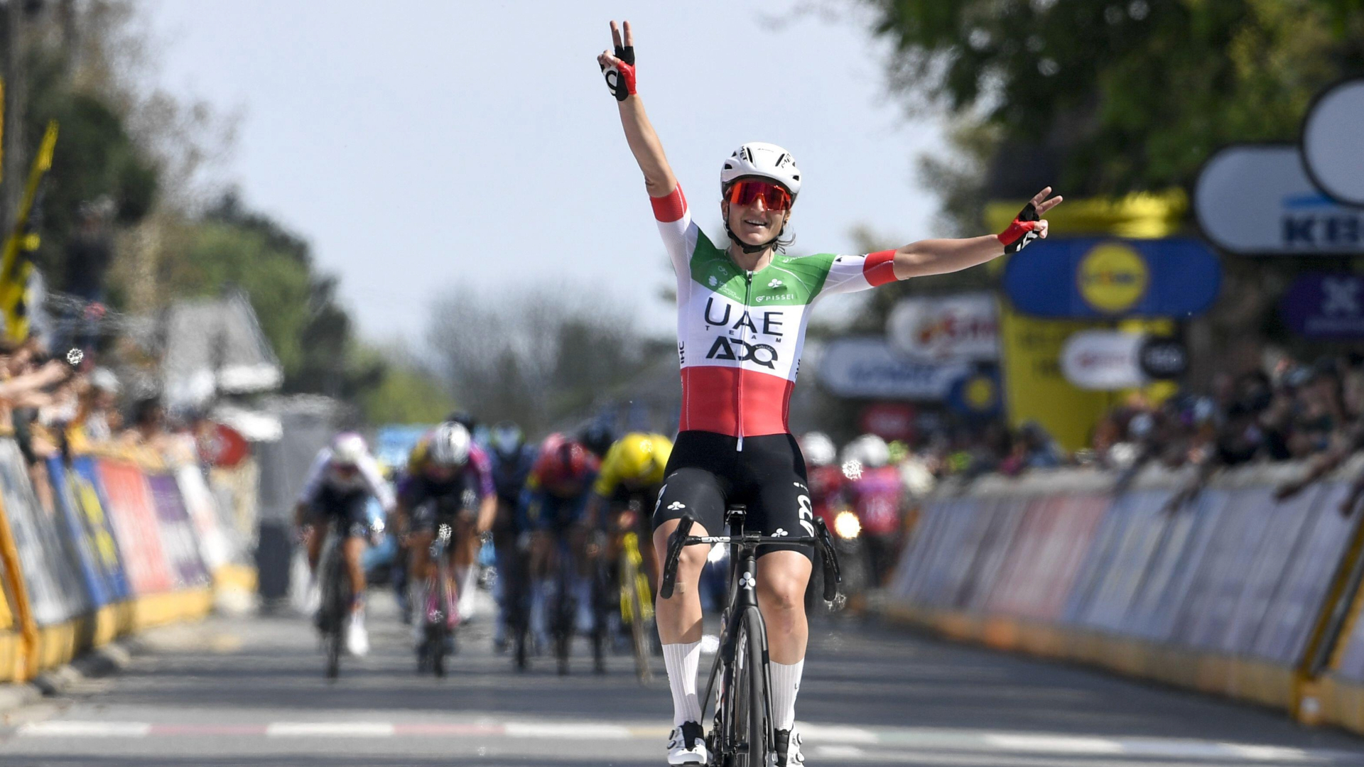 Elisa Longo Borghini is among the contenders in the Women's Tour de France this year