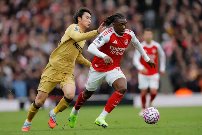 Eberechi Eze scored for Arsenal against his old club Crystal Palace during their previous Premier League meeting back in October
